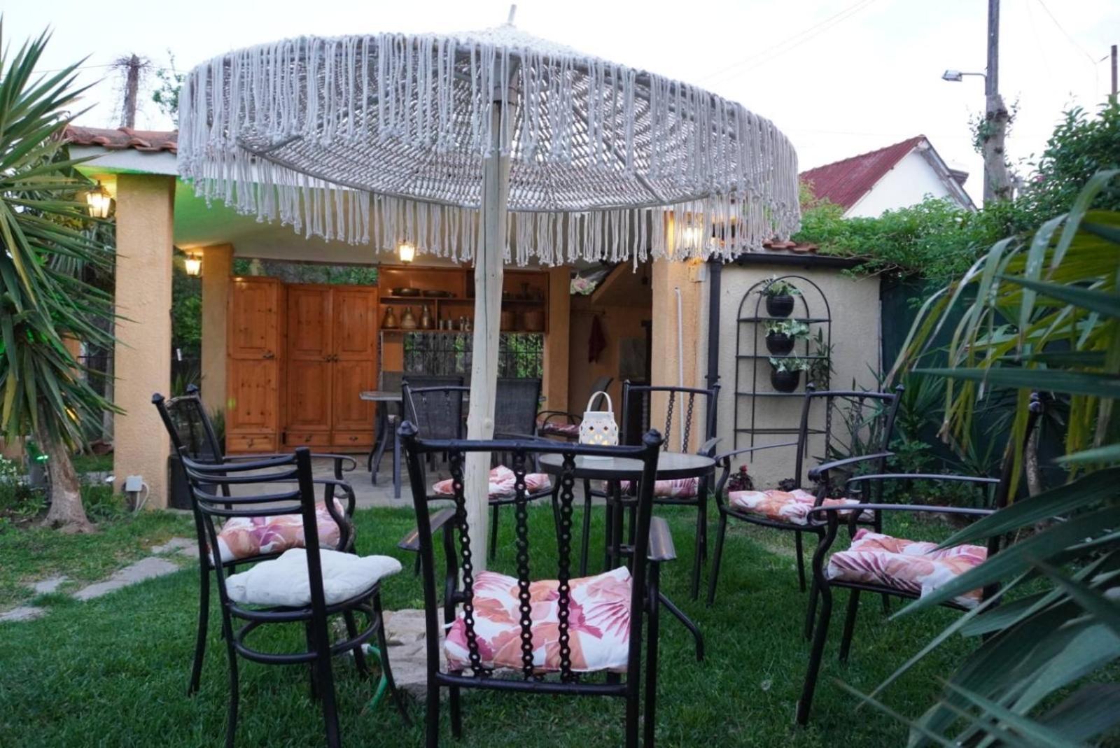 Villa Vaso With Jacuzzi Epanomi Exterior photo